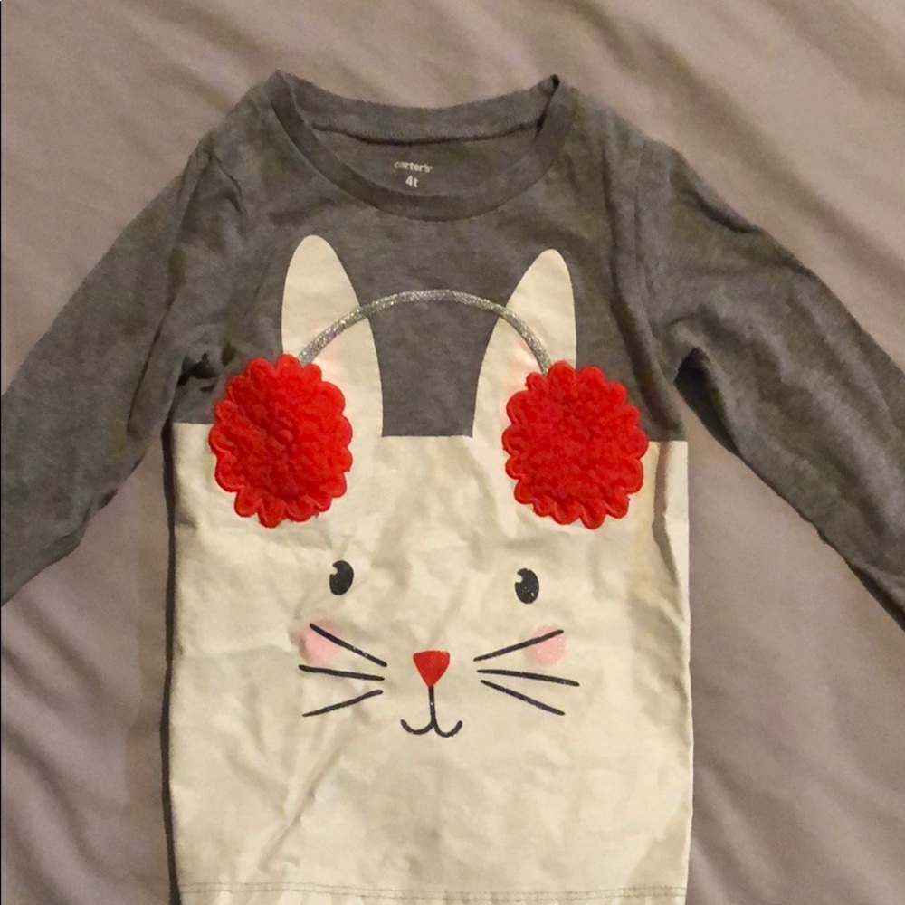 4 osh kosh toddler girl long sleeved shirts